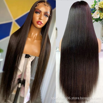 Hd Transparent Lace Wig 100% Human Hair Wig,150% Density 4X4 5X5 13X4 Thin Transparent Hd Lace Frontal Closure Wigs